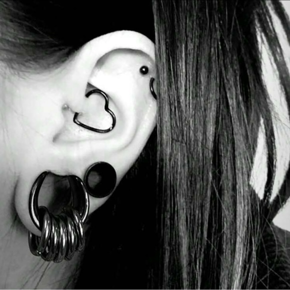 🔘2Pc 16mm- 18k over 316 Surgical Stainless Steel Ear Expanders/plugs NWT - Picture 6 of 9